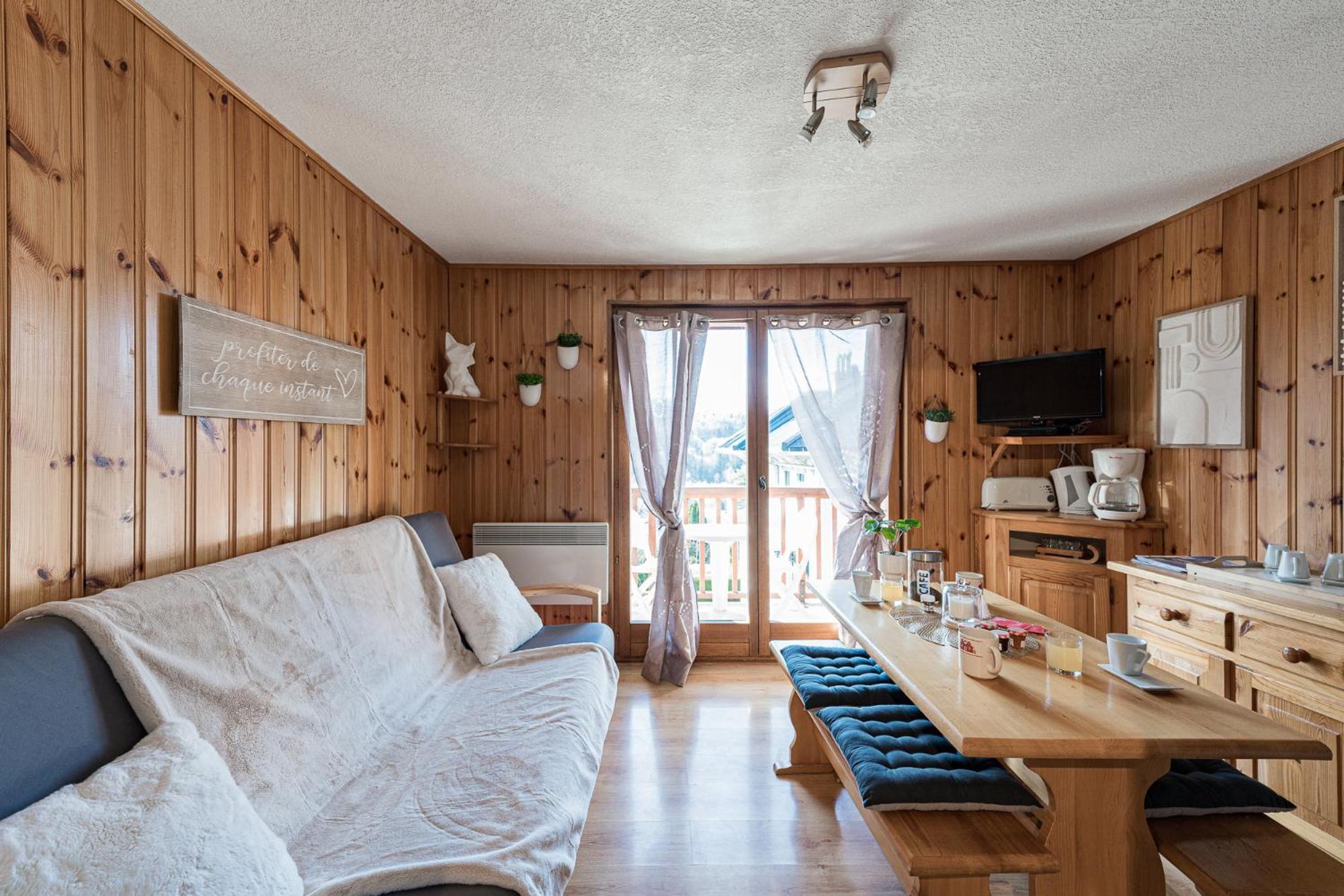 Ski Ou Thermes? Un Appt Cabine Avec Vue Magnifique Saint-Gervais-les-Bains Exteriér fotografie