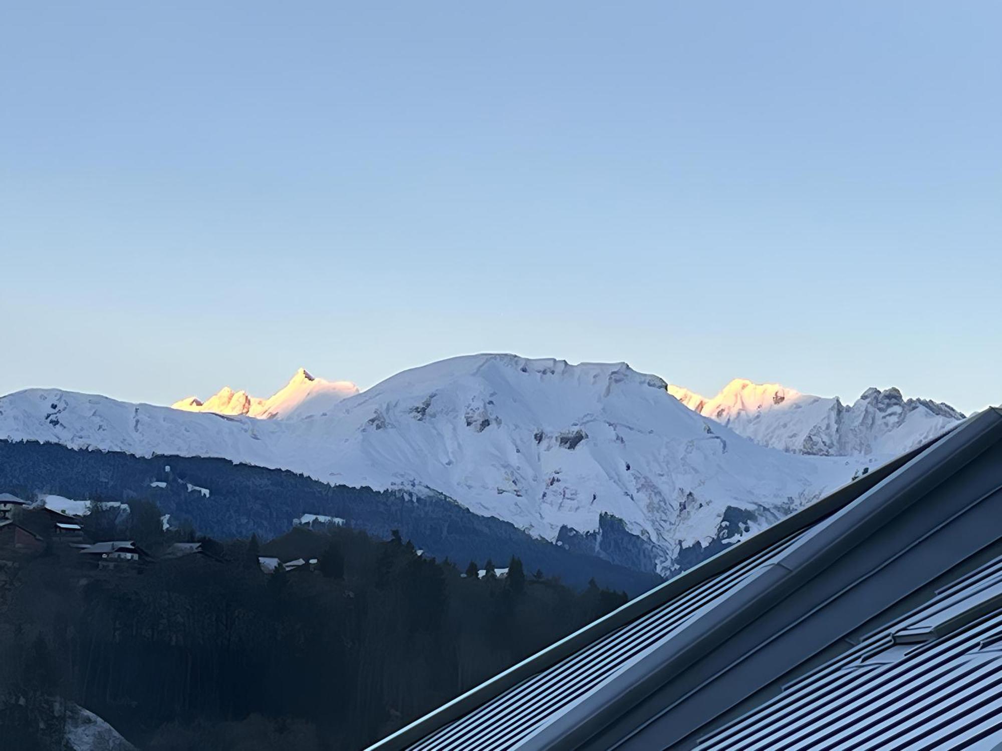 Ski Ou Thermes? Un Appt Cabine Avec Vue Magnifique Saint-Gervais-les-Bains Exteriér fotografie