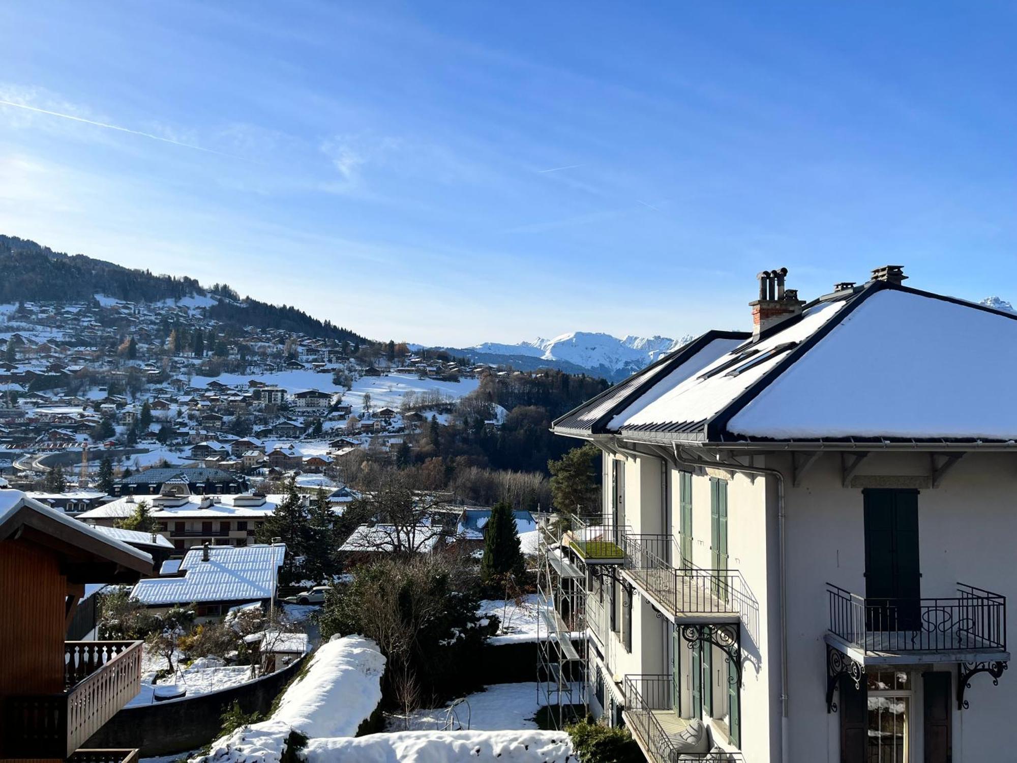 Ski Ou Thermes? Un Appt Cabine Avec Vue Magnifique Saint-Gervais-les-Bains Exteriér fotografie
